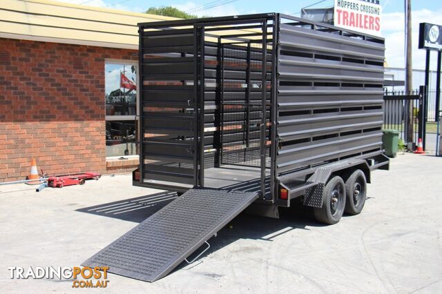 Australian Made Heavy Duty 12x6.6 Stock Crate Trailer 2800kg GVM - photo 3 of 3