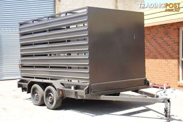 Australian Made Heavy Duty 12x6.6 Stock Crate Trailer 2800kg GVM