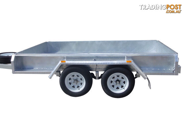 10x6 Tandem Heavy Duty Galvanised With Full Checker Plate Design & 300mm sides - photo 4 of 10