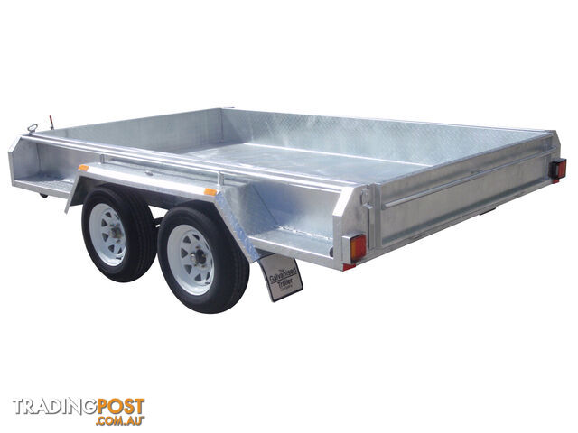 10x6 Tandem Heavy Duty Galvanised With Full Checker Plate Design & 300mm sides - photo 5 of 10