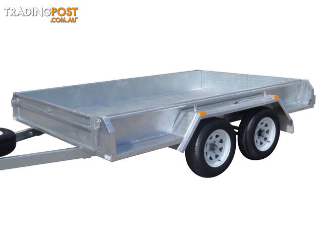 10x6 Tandem Heavy Duty Galvanised With Full Checker Plate Design & 300mm sides - photo 3 of 10