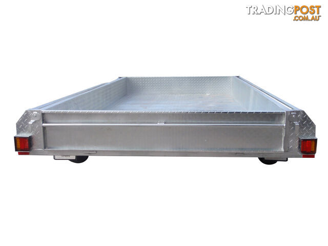 12x6 Tandem Heavy Duty Galvanised With Full Checker Plate Design & 300mm sides - photo 4 of 10