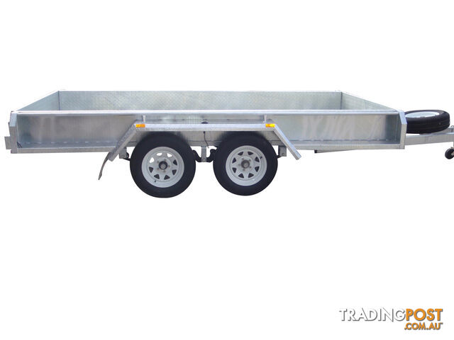 12x6 Tandem Heavy Duty Galvanised With Full Checker Plate Design & 300mm sides - photo 2 of 10