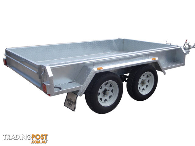 9x5 Tandem Heavy Duty Galvanised With Full Checker Plate Design & 300mm Sides - photo 3 of 10