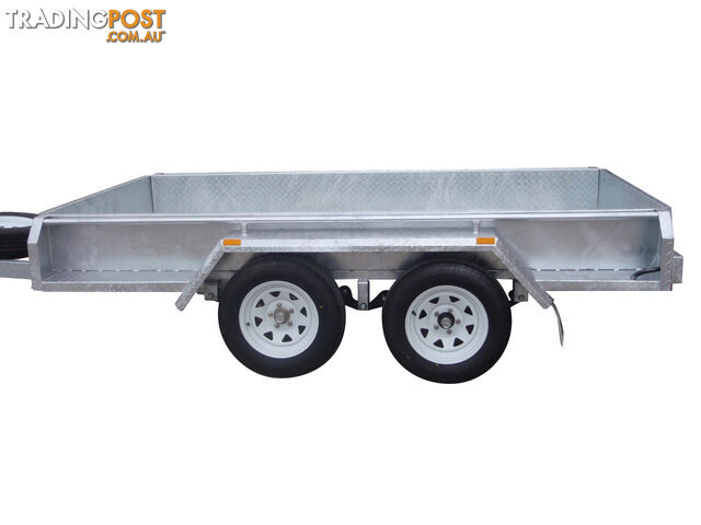 10x5 Tandem Heavy Duty Galvanised With Full Checker Plate Design & 300mm sides - photo 3 of 9