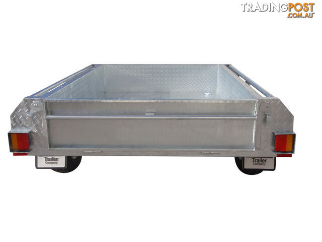 6X4 Single Axle Heavy Duty Galvanised With Full Checker Plate Design & 300mm Sides - photo 2 of 10