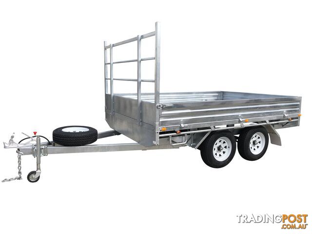 Dual Cab Jack Off Ute Canopy with 10Ã7 Tandem Flat Top