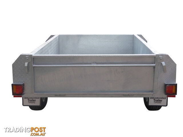 6x4 Single Axle Heavy Duty Galvanised With Full Checker Plate Design & Deep 410mm Sides - photo 3 of 8