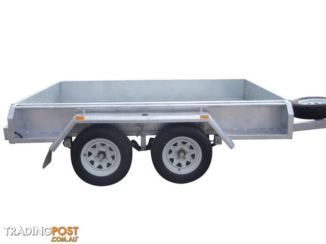 9x6 Tandem Heavy Duty Galvanised With Full Checker Plate Design & 300mm sides