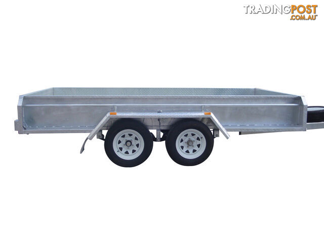 12x6 Tandem Heavy Duty Galvanised With Full Checker Plate Design & Deep 410mm Sides - photo 5 of 9