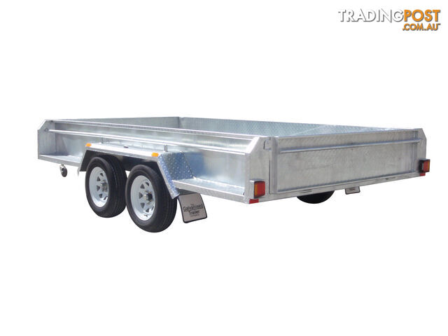12x6 Tandem Heavy Duty Galvanised With Full Checker Plate Design & Deep 410mm Sides - photo 2 of 9