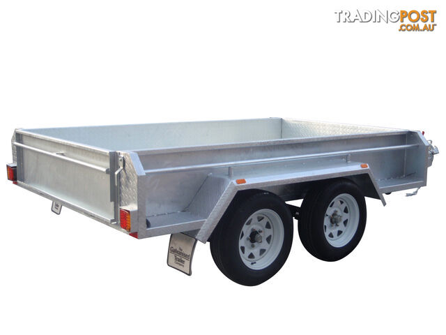 9x5 Tandem Heavy Duty Galvanised With Full Checker Plate Design & 410mm Deep Sides - photo 5 of 9
