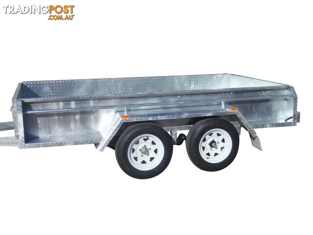 10x5 Tandem Heavy Duty Galvanised With Full Checker Plate Design & 410mm Deep Sides - photo 5 of 18