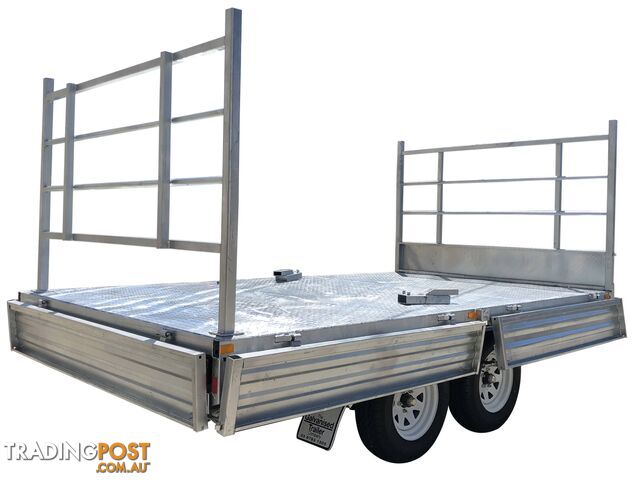 Dual Cab Jack Off Ute Canopy with 12Ã7 Tandem Flat Top - photo 5 of 12