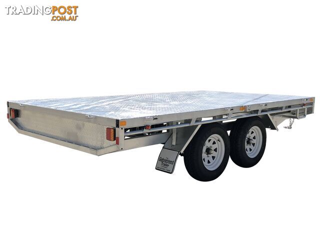 Dual Cab Jack Off Ute Canopy with 12Ã7 Tandem Flat Top