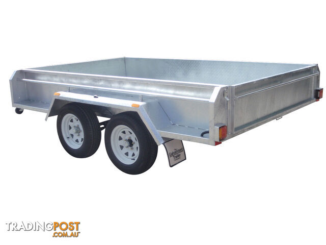 10x6 Tandem Heavy Duty Galvanised With Full Checker Plate Design & Deep 410mm Sides - photo 4 of 9