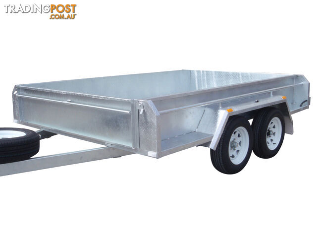 10x6 Tandem Heavy Duty Galvanised With Full Checker Plate Design & Deep 410mm Sides - photo 2 of 9