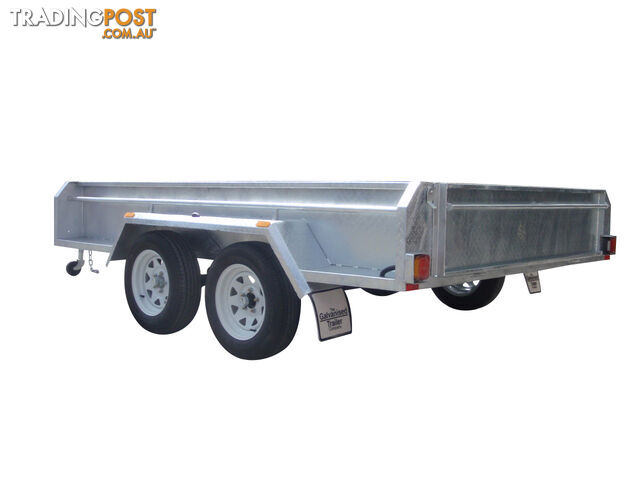 10x6 Tandem Heavy Duty Galvanised With Full Checker Plate Design & Deep 410mm Sides - photo 5 of 9