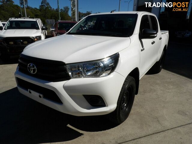 2016 TOYOTA HILUX WORKMATE DOUBLE CAB GUN125R UTILITY