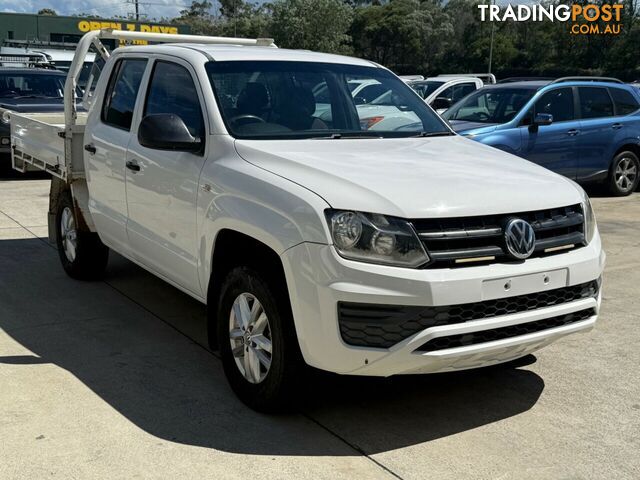 2018 VOLKSWAGEN AMAROK TDI420 4MOTION PERM CORE 2H CAB CHASSIS