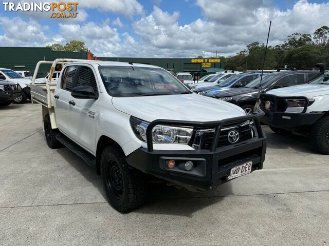 2018 TOYOTA HILUX SR DOUBLE CAB GUN126R CAB CHASSIS