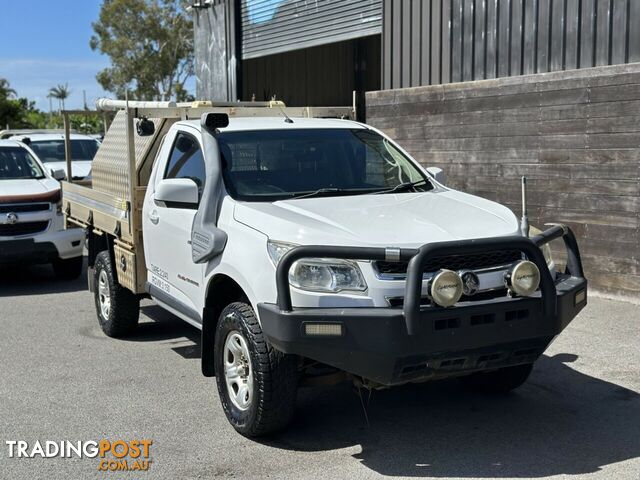 2014 HOLDEN COLORADO LX RG CAB CHASSIS