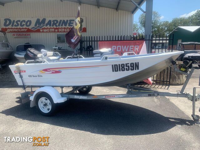 2007 STACER 400 BASS ELITE WITH MERCURY 30HP