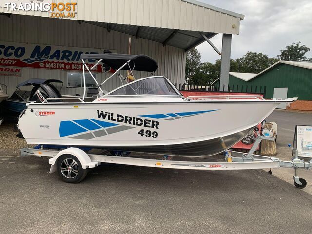 2024 STACER 499 WILD RIDER WITH MERCURY 90HP EFI 4 STROKE