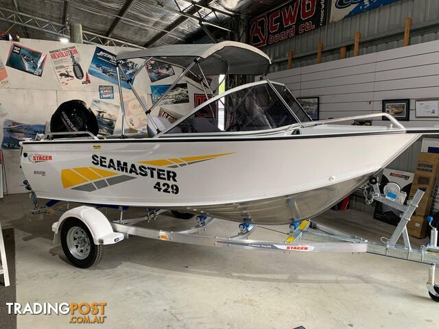 2026 STACER 429 SEA MASTER WITH MERCURY 60HP EFI 4 STROKE
