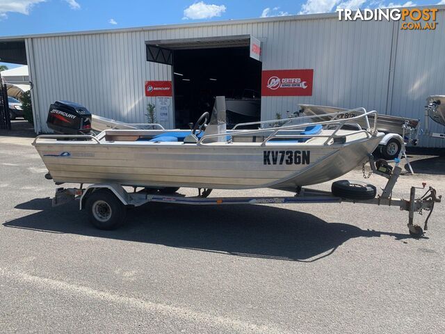 2001 BROOKER 430 TREKKER WITH MERCURY 60HP