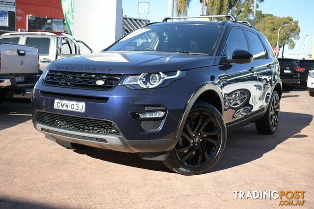 2016 LAND ROVER DISCOVERY SPORT TD4 180 HSE L550 MY17 4X4 CONSTANT SUV