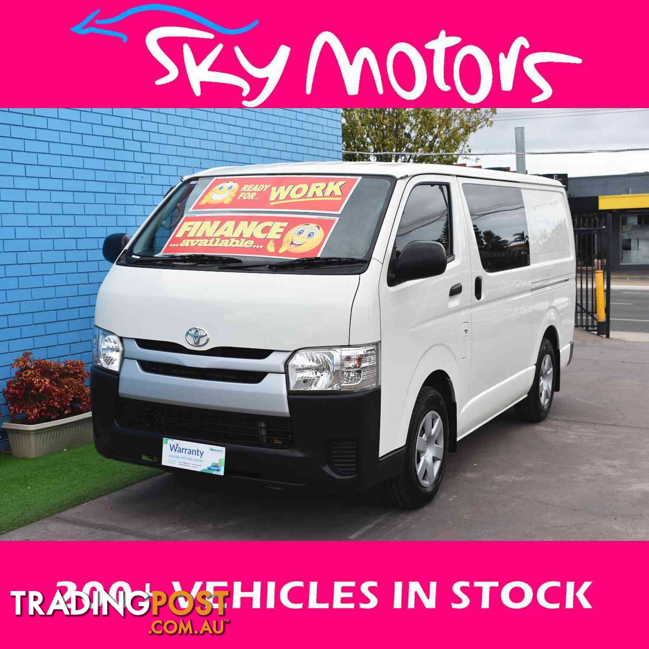 2016 TOYOTA HIACE LWB  