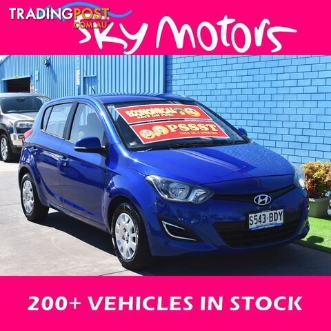 2012 HYUNDAI I20 PB MY12 ACTIVE HATCHBACK 5DR AUTO 4SP 1.4I  