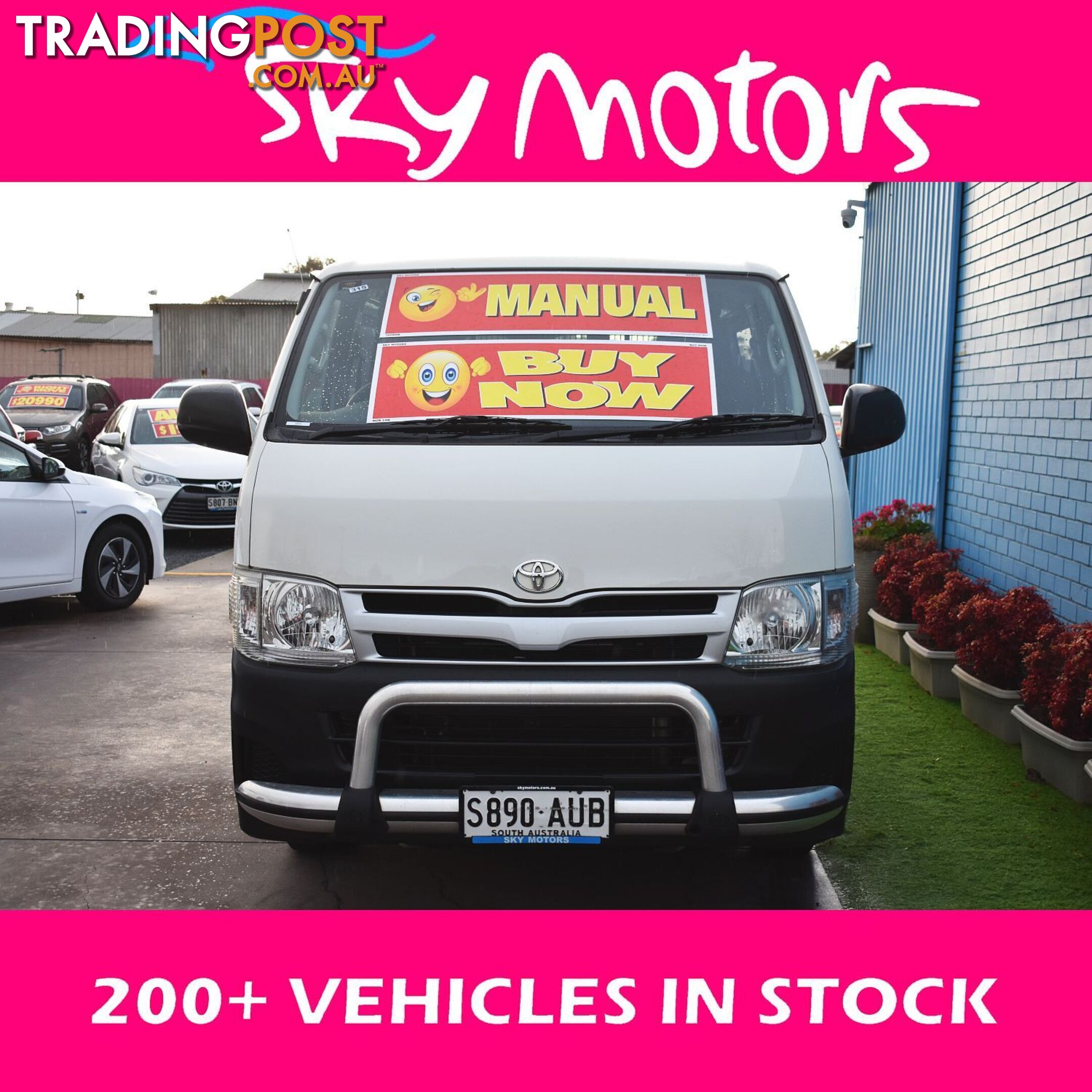 2012 TOYOTA HIACE LWB  