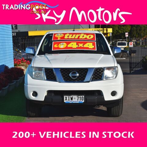 2006 NISSAN NAVARA ST-X (4Ã4)  