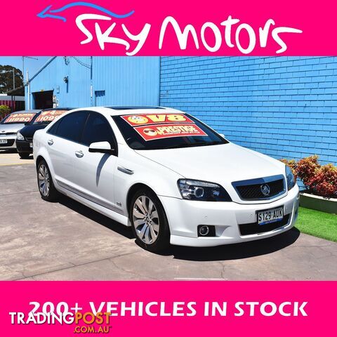 2010 HOLDEN CAPRICE WM II V SEDAN 4DR SPTS AUTO 6SP 6.0I  