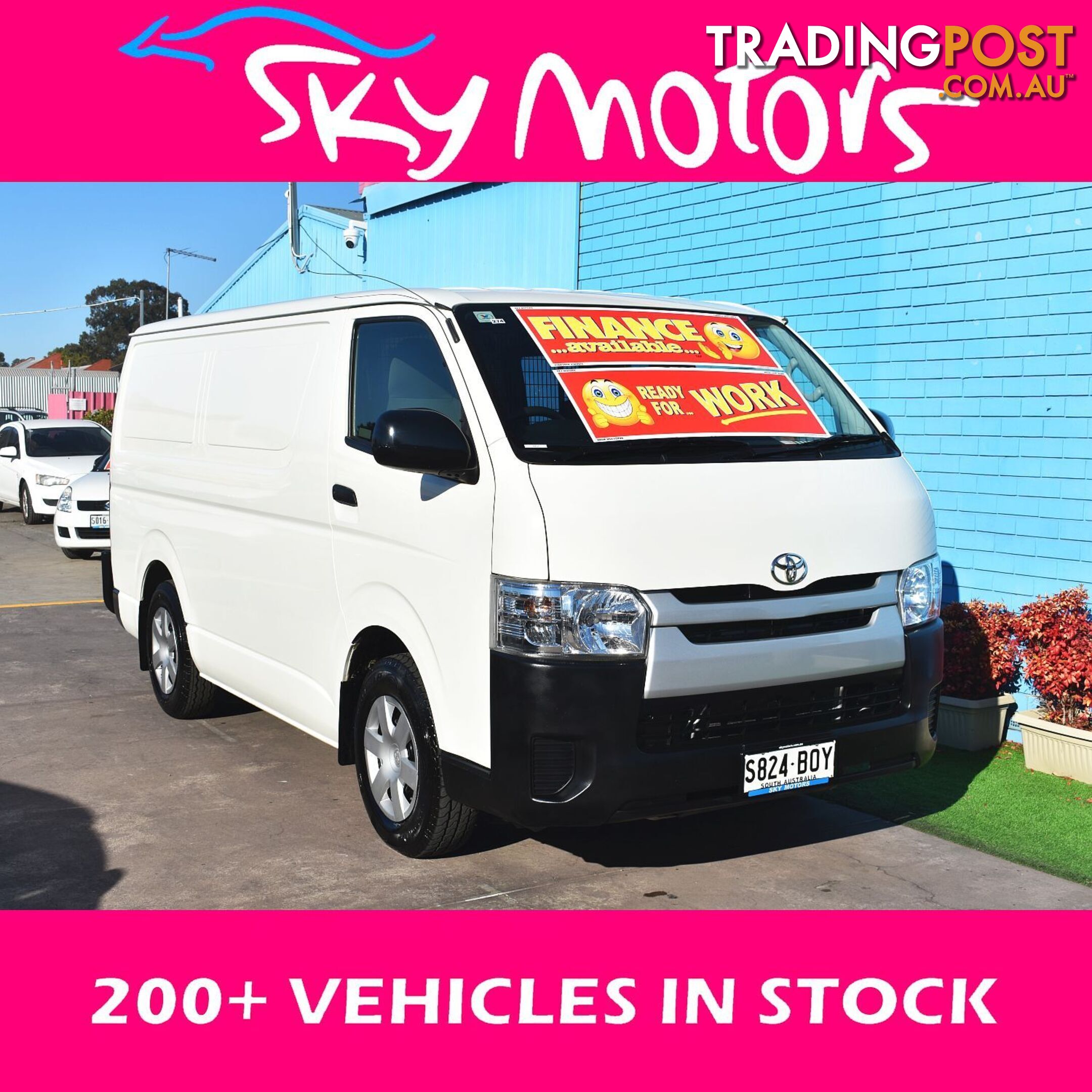 2016 TOYOTA HIACE LWB  