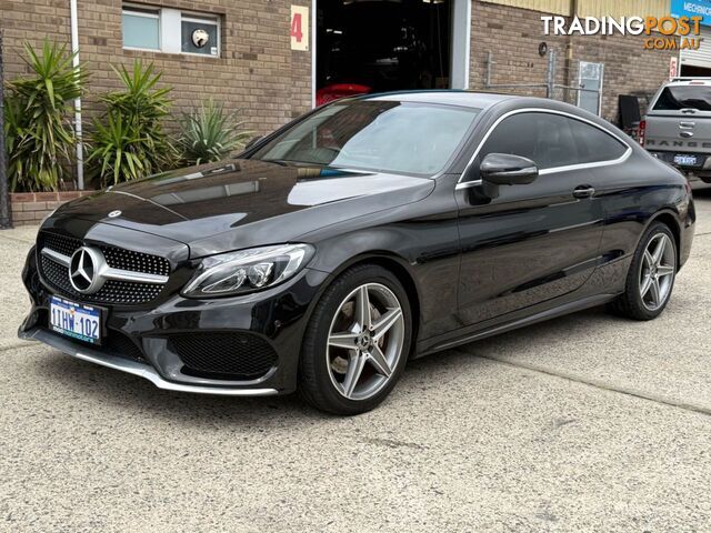 2018 MERCEDES-BENZ C-CLASS C200 9G-TRONIC C205 808MY COUPE