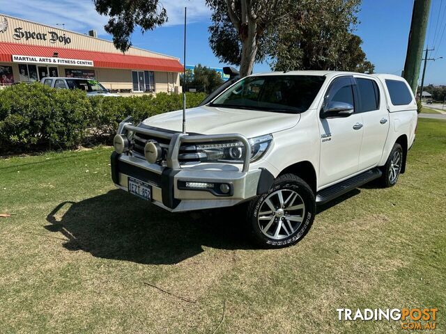 2016 TOYOTA HILUX SR DOUBLE CAB GUN126R CAB CHASSIS