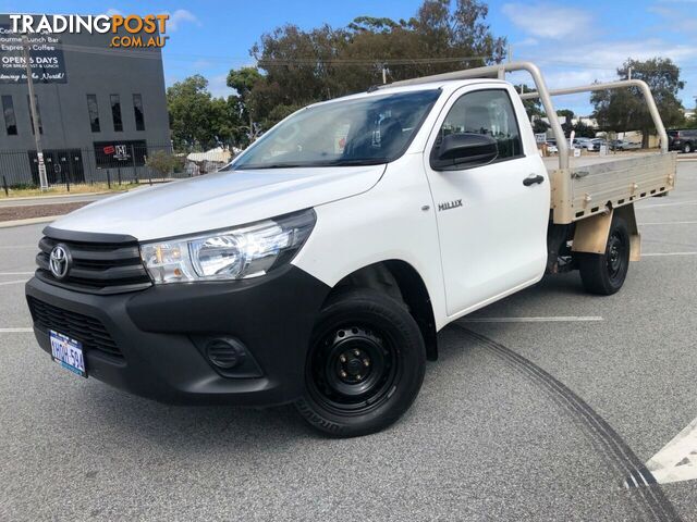 2020 TOYOTA HILUX WORKMATE 4X2 TGN121R CAB CHASSIS