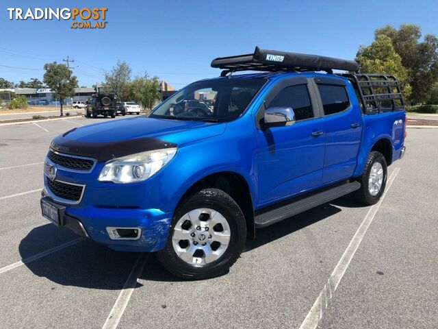 2016 HOLDEN COLORADO LTZ CREW CAB RG MY16 UTILITY