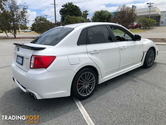 2012 SUBARU IMPREZA WRX AWD S-EDITION G3 MY13 SEDAN