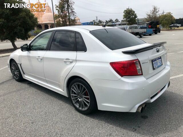 2012 SUBARU IMPREZA WRX AWD S-EDITION G3 MY13 SEDAN