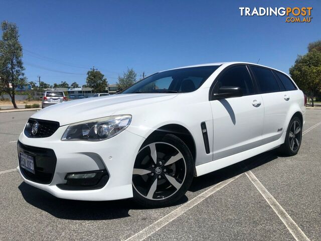 2016 HOLDEN COMMODORE SV6 SPORTWAGON BLACK VF II MY16 WAGON