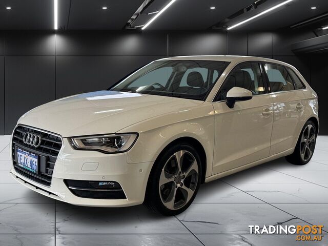 2013 AUDI A3 AMBITION SPORTBACK S TRONIC 8P MY13 HATCHBACK