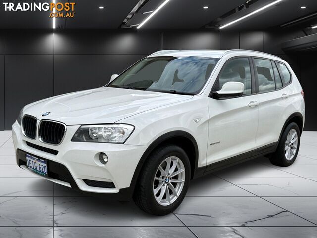 2012 BMW X3 XDRIVE20D STEPTRONIC F25 MY1011 WAGON