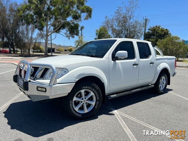 2012 NISSAN NAVARA ST D40 S6 MY12 UTILITY