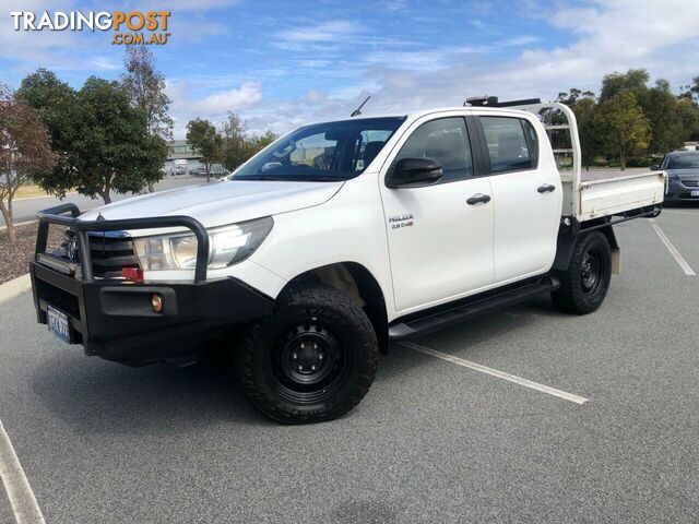 2017 TOYOTA HILUX SR DOUBLE CAB GUN126R CAB CHASSIS