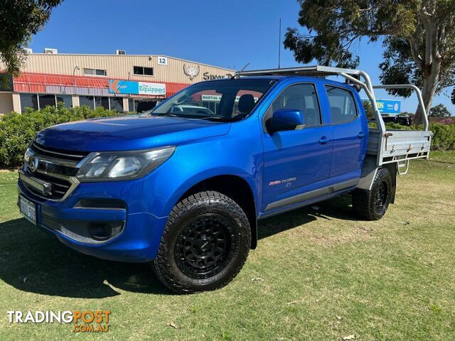 2017 HOLDEN COLORADO LS CREW CAB RG MY18 CAB CHASSIS