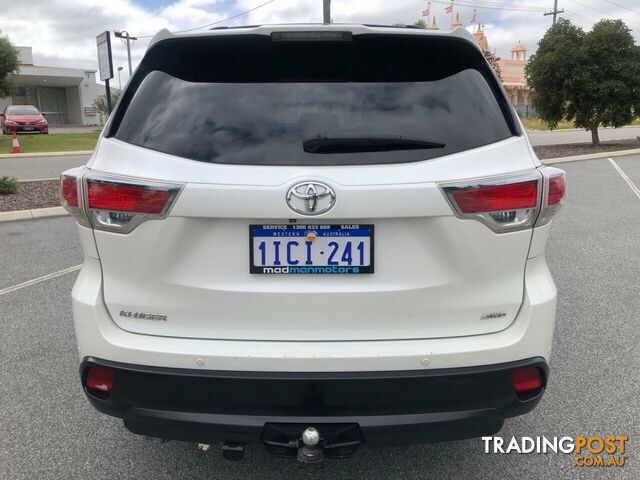 2014 TOYOTA KLUGER GXL AWD GSU55R WAGON